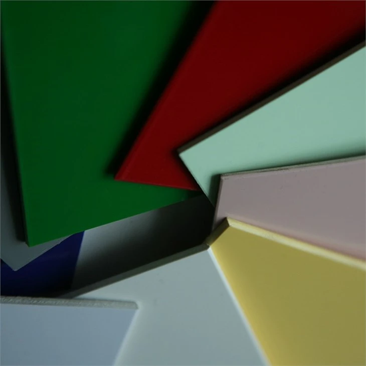 Acrylic capped ABS sheet